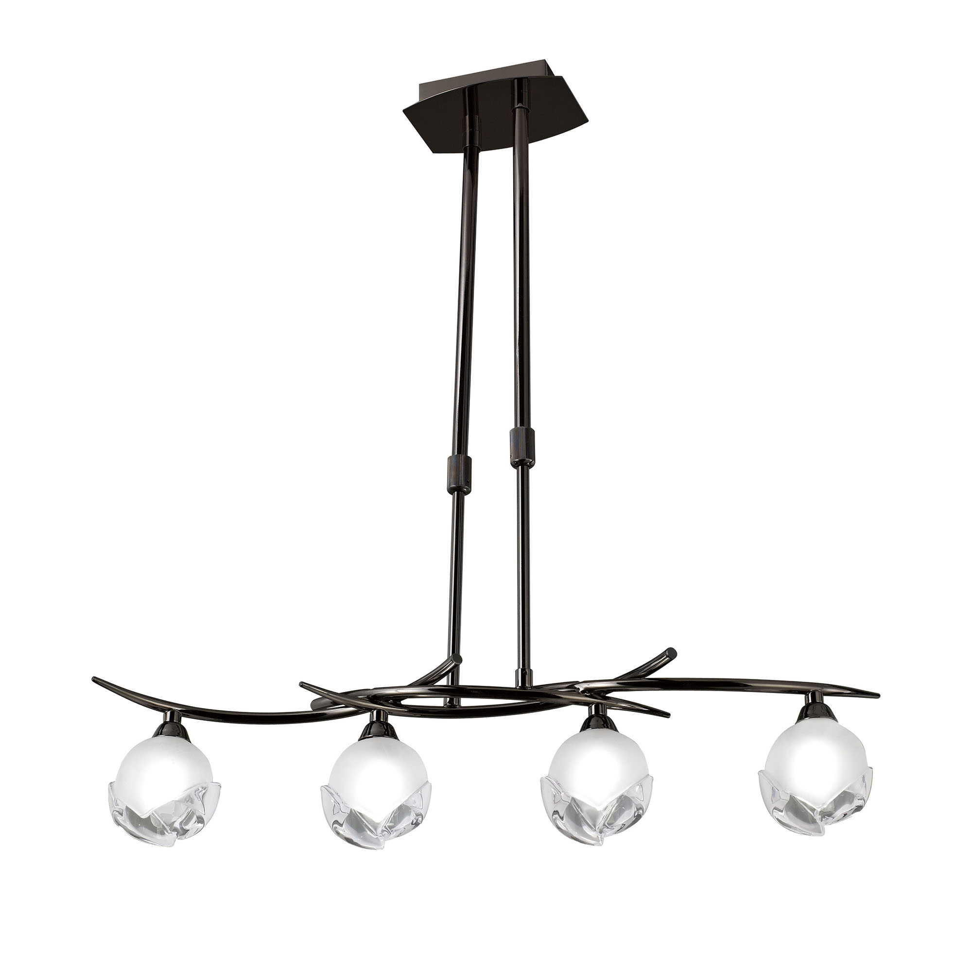Fragma Black Chrome Ceiling Lights Mantra Linear Fittings Fragma Black Chrome Ceiling Lights Mantra Linear Fittings